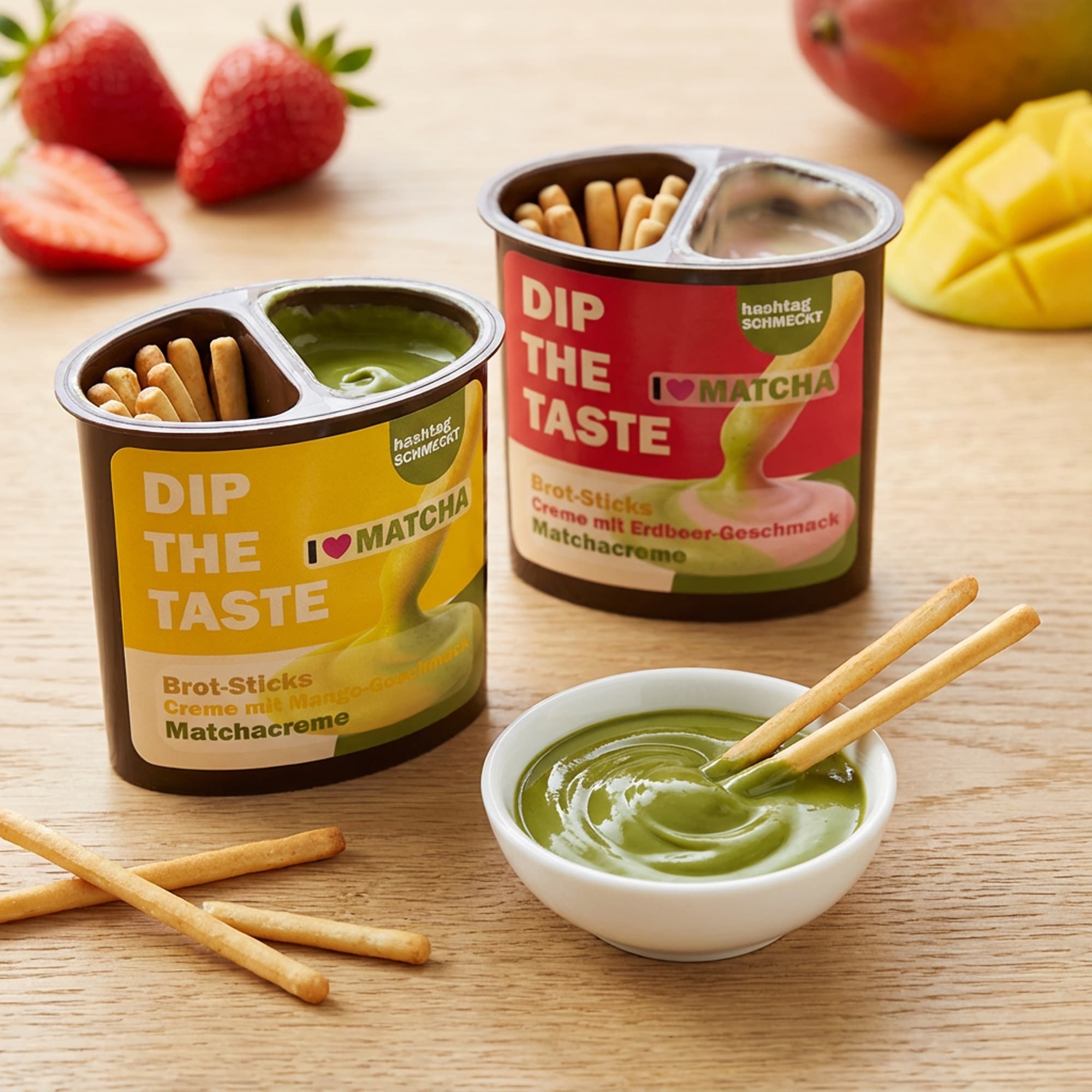 schmeckt Dip The Taste I Matcha Duo 110g Snack