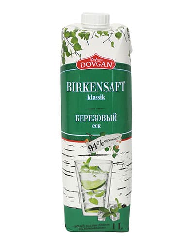 DOVGAN Birkensaft Klassik 1 L