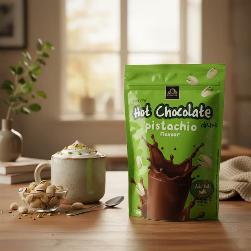 Bardollini Hot Chocolate Pistachio Flavour 120g Niederlande