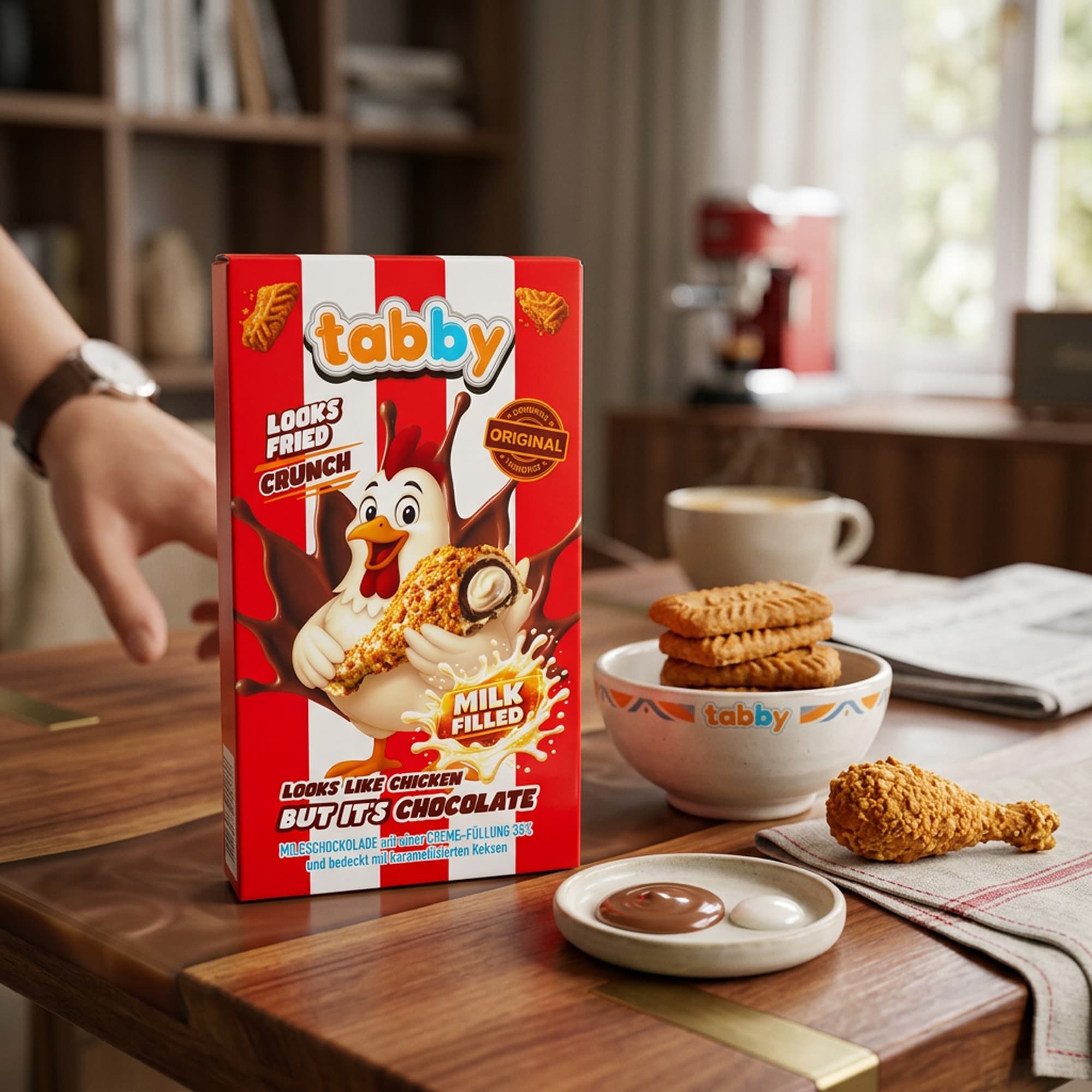 Tabby Choco Chicken 50g