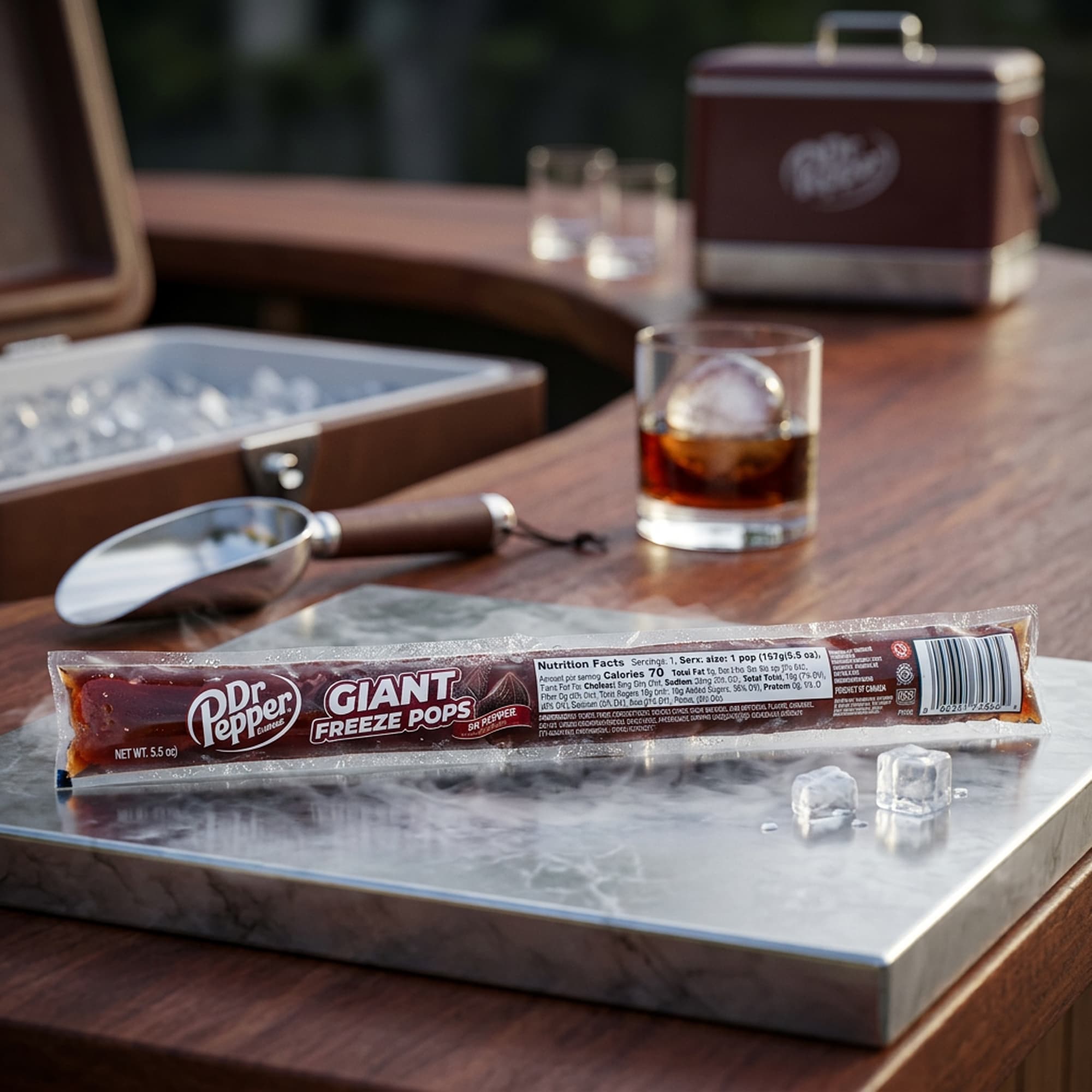 Dr Pepper Giant Freeze Pops 157g