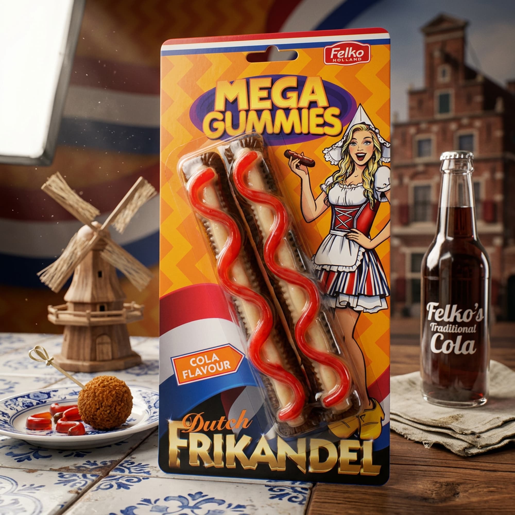 Mega Gummies Dutch Frikandel 120g